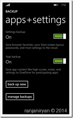 ranjaniryan Cara Backup Data pada Windows Phone 8.1 4